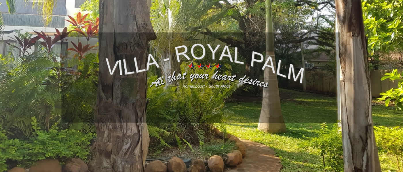 Contact details for Villa Royal Palm Self Catering Guest House in Komatipoort